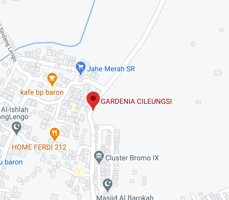 Gardenia Cileungsi Maps